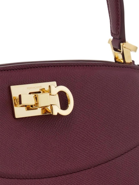 Ferragamo Studio Box top-handle satchel bag - Red - zdjęcie produktu nr 2