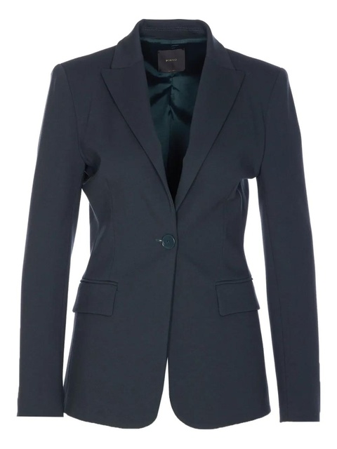 PINKO button-front V-neck jacket - Green - zdjęcie produktu nr 1