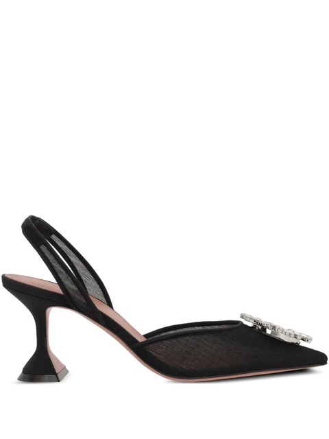 Amina Muaddi 70mm Begum pumps - Black - zdjęcie produktu nr 1