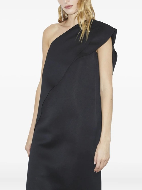 Tory Burch one-shoulder midi dress - Black - zdjęcie produktu nr 2
