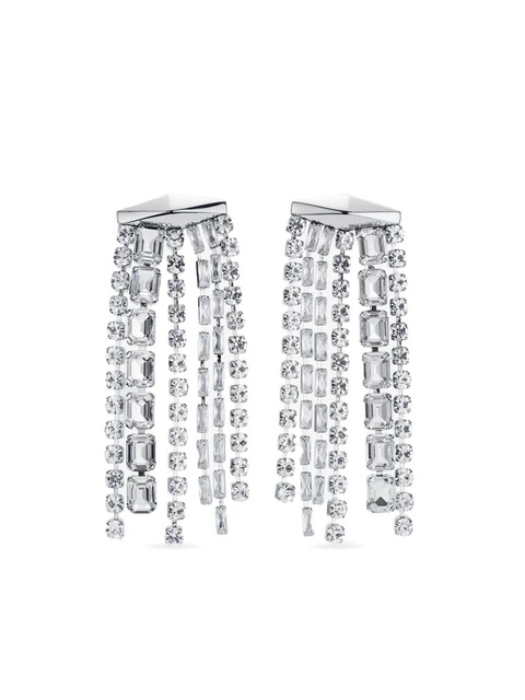 Jimmy Choo Zandra earrings - Silver - zdjęcie produktu nr 1