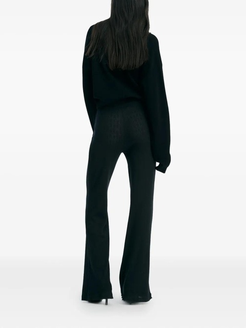 ROTATE BIRGER CHRISTENSEN long-sleeve polo shirt - Black - zdjęcie produktu nr 2