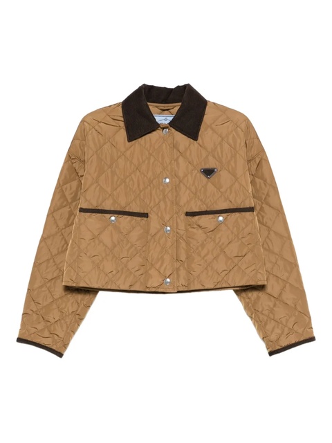 Prada quilted jacket - Brown - zdjęcie produktu nr 1