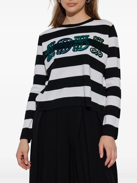 Max Mara Viterbo striped sweater - Black - zdjęcie produktu nr 2