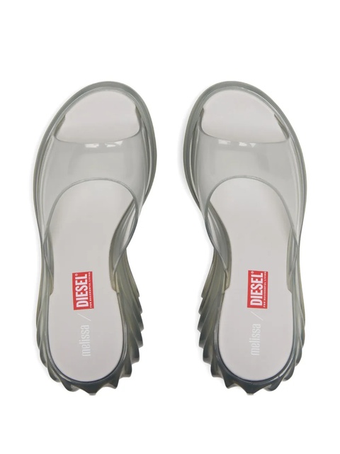 Diesel x Melissa platform swirl sandals - Grey - zdjęcie produktu nr 2