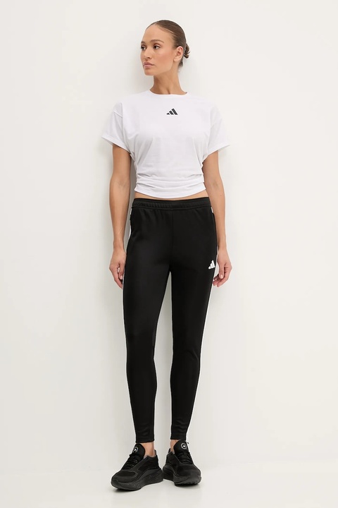 adidas Performance t-shirt treningowy POWER damski kolor biały JX1194 - zdjęcie produktu nr 2