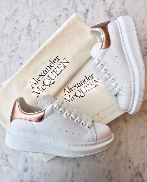 ALEXANDER MCQUEEN - Sneakersy z podeszwą 4 cm - zdjęcie produktu nr 1
