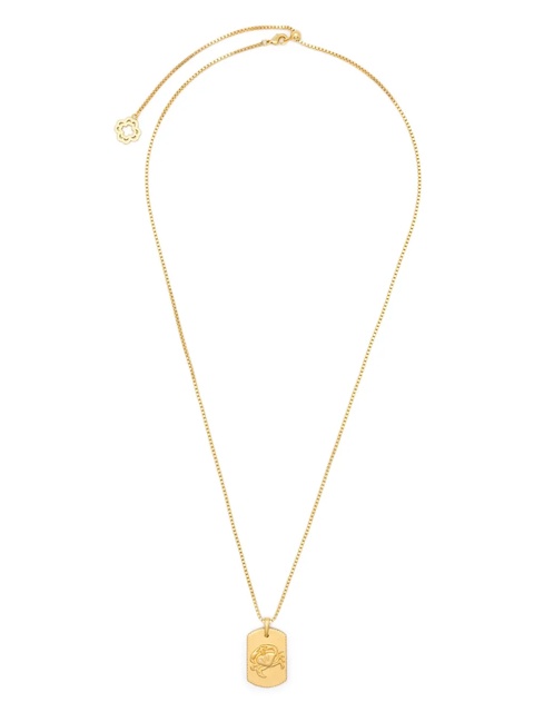 Maje cancer zodiac-design necklace - Gold - zdjęcie produktu nr 1