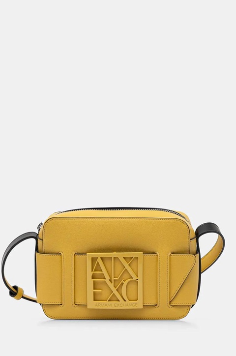 Armani Exchange torebka kolor żółty 942699 0A874 - zdjęcie produktu nr 1