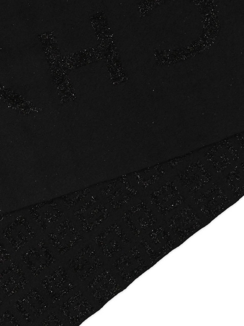 Givenchy 4G-appliqué scarf - Black - zdjęcie produktu nr 2