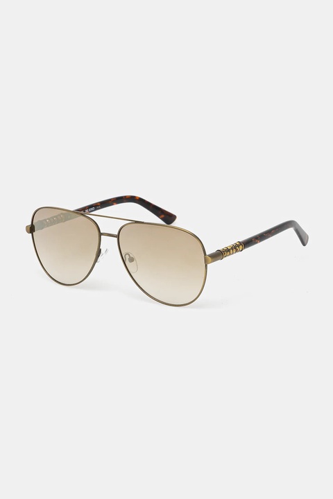Kurt Geiger London okulary przeciwsłoneczne MAYFAIR damskie kolor złoty 4040261999 - zdjęcie produktu nr 2