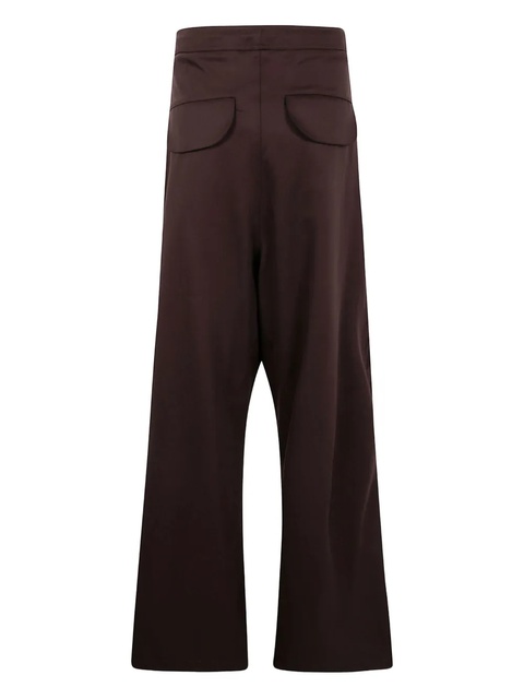 ENTIRE STUDIOS flap-pocket wool trousers - Brown - zdjęcie produktu nr 2