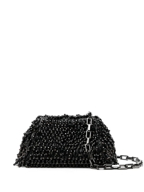 Self-Portrait crystal clutch - Black - zdjęcie produktu nr 1