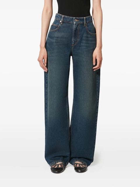 ISABEL MARANT Dromie pocket jeans - Blue - zdjęcie produktu nr 2