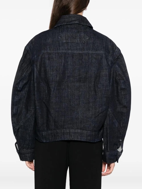 Jacquemus logo denim jacket - Gold - zdjęcie produktu nr 2