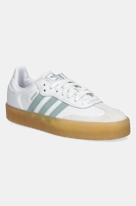 adidas Originals sneakersy skórzane Sambae kolor biały JP5609 - zdjęcie produktu nr 1