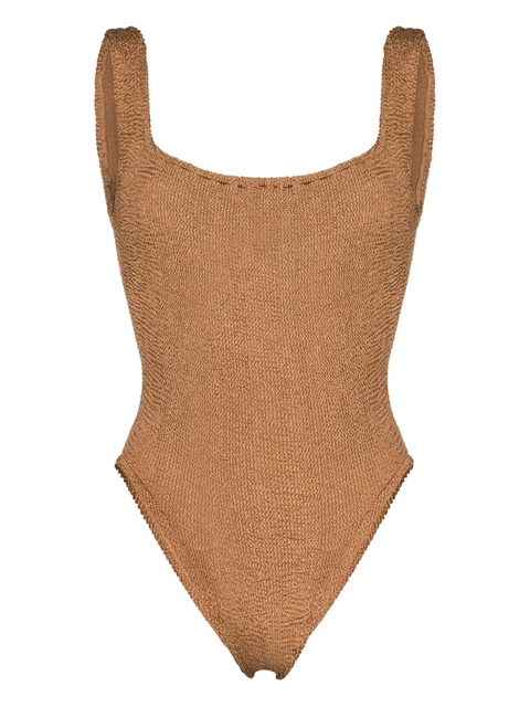 Hunza G square-neck swimsuit - Brown - zdjęcie produktu nr 2