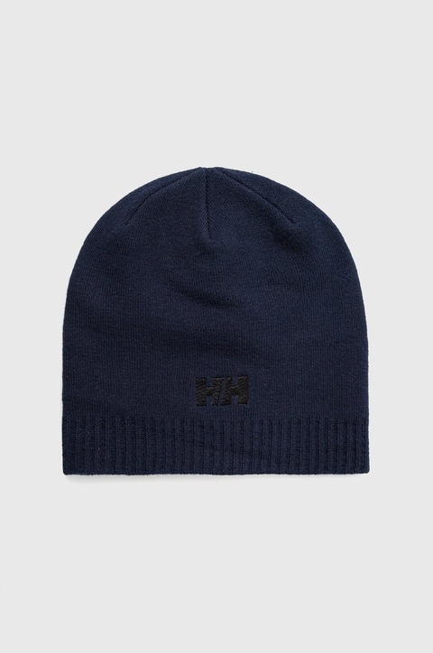 Helly Hansen Czapka kolor granatowy z cienkiej dzianiny 57502-990 - zdjęcie produktu nr 1