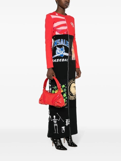 Marine Serre Futura shoulder bag - Red - zdjęcie produktu nr 2