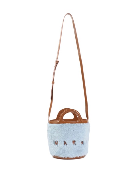 Marni trimmed mini bag - Blue - zdjęcie produktu nr 1