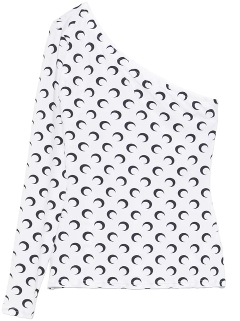 Marine Serre Crescent Moon asymmetric top - White - zdjęcie produktu nr 1