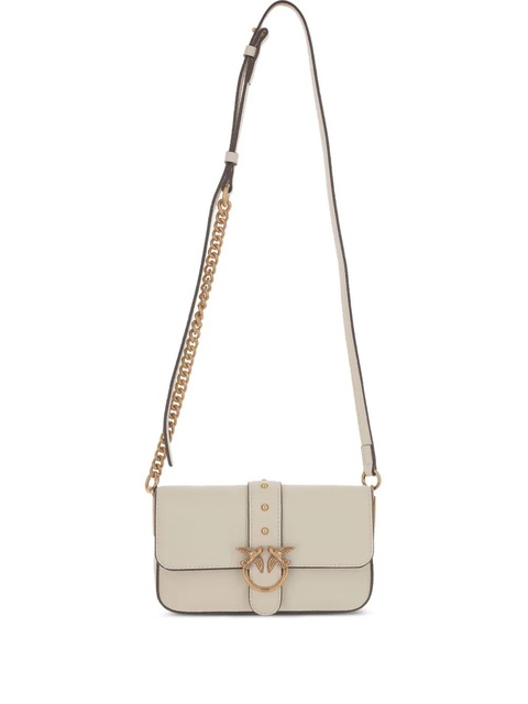 PINKO Classic Love mini crossbody bag - White - zdjęcie produktu nr 1