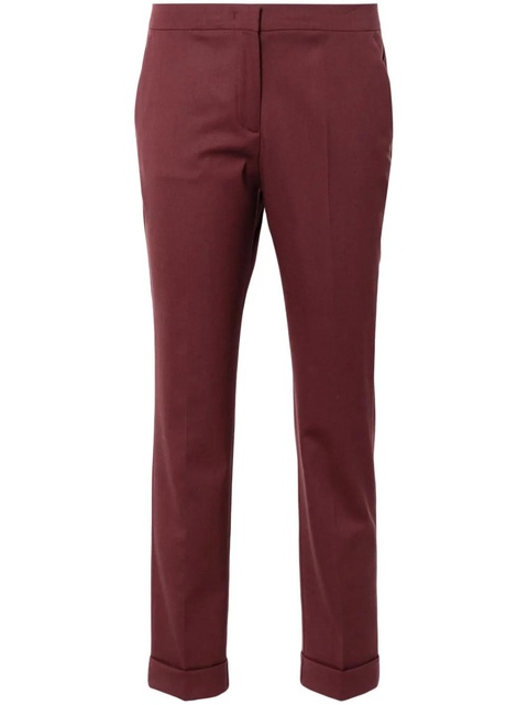 ETRO cropped wool trousers - Red - zdjęcie produktu nr 1