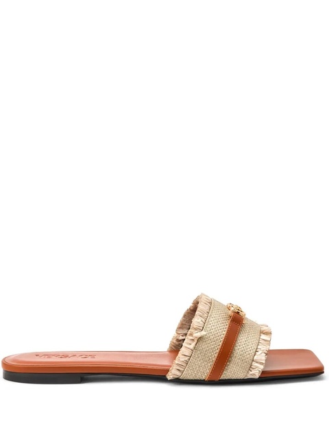Versace Medusa woven slides - Neutrals - zdjęcie produktu nr 1