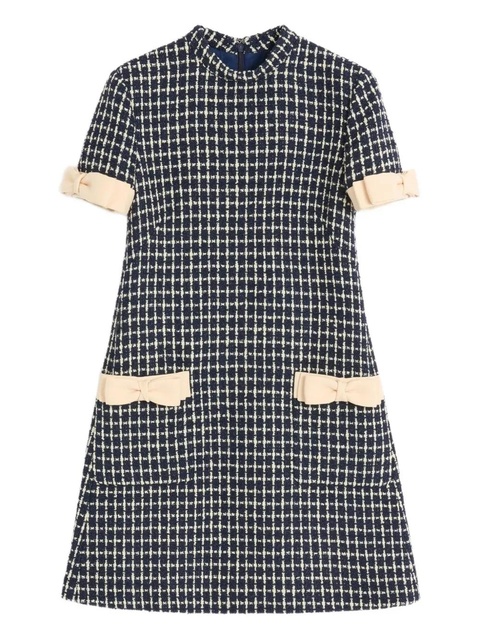Valentino Garavani bouclé minidress - Blue - zdjęcie produktu nr 1