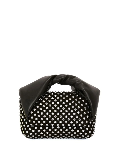 JW Anderson mini Twister crystal bag - Black - zdjęcie produktu nr 1