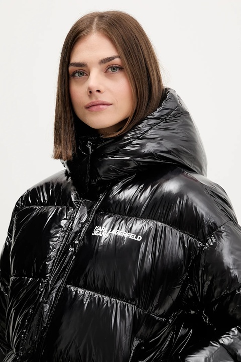 Karl Lagerfeld Jeans kurtka kolor czarny zimowa A4W15022 - zdjęcie produktu nr 2