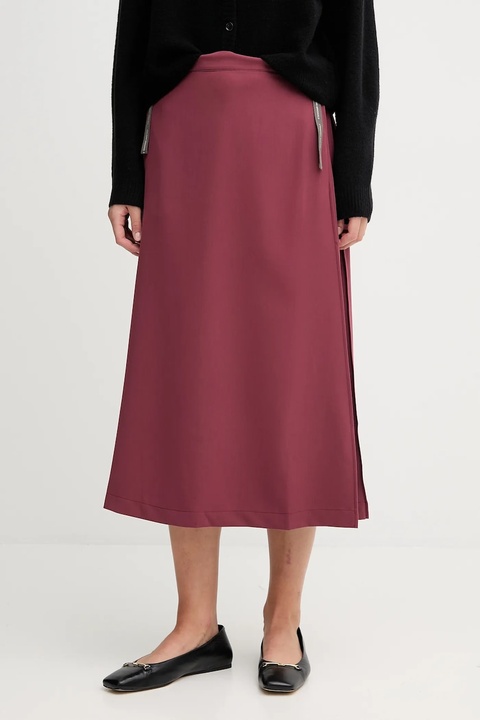 Colmar spódnica kolor bordowy maxi rozkloszowana 7306.2ZW - zdjęcie produktu nr 1