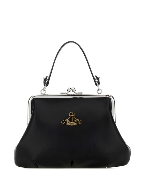 Vivienne Westwood Orb Granny synthetic leather handbag - Black - zdjęcie produktu nr 2