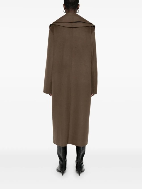 Magda Butrym shawl-lapel double-breasted coat - Brown - zdjęcie produktu nr 2