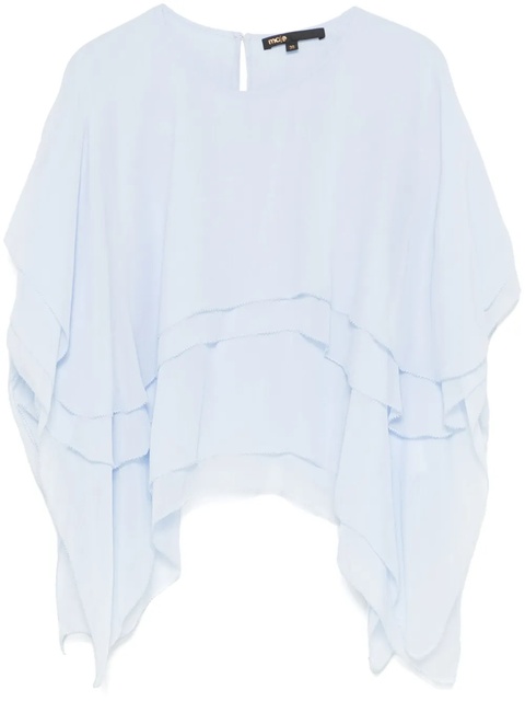 Maje tiered blouse - Blue - zdjęcie produktu nr 1