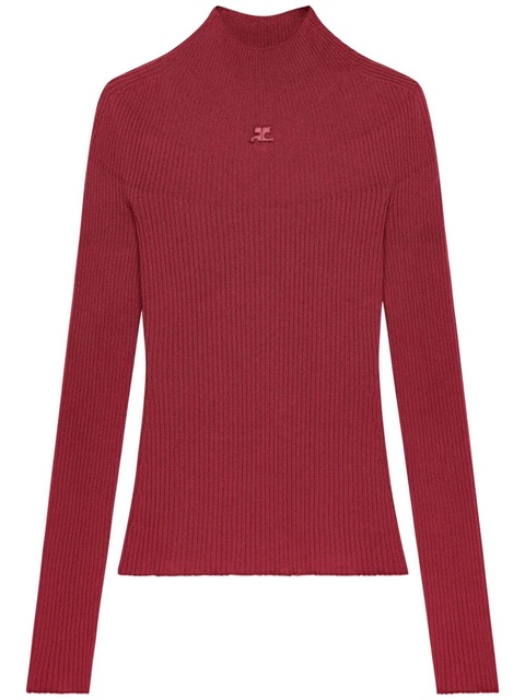 Courrèges Solar sweater - Red - zdjęcie produktu nr 1