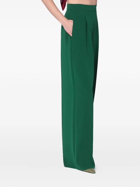Max Mara pleated-front trousers - Green - zdjęcie produktu nr 2