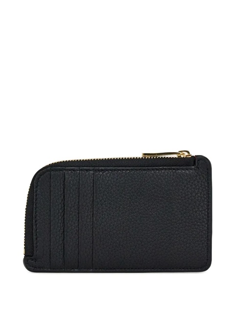Ferragamo gancio zip credit card holder - Black - zdjęcie produktu nr 1