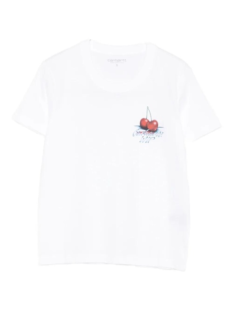 Carhartt WIP cherry print T-shirt - White - zdjęcie produktu nr 1