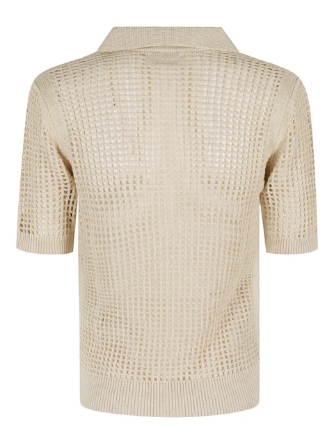 MC2 Saint Barth Flora polo shirt - Neutrals - zdjęcie produktu nr 2