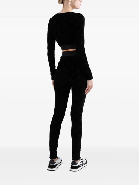 Dolce & Gabbana DG-jacquard sweatshirt - Black - zdjęcie produktu nr 2
