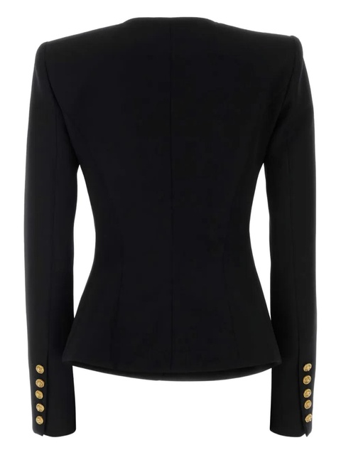 Balmain button wool blazer - Black - zdjęcie produktu nr 2