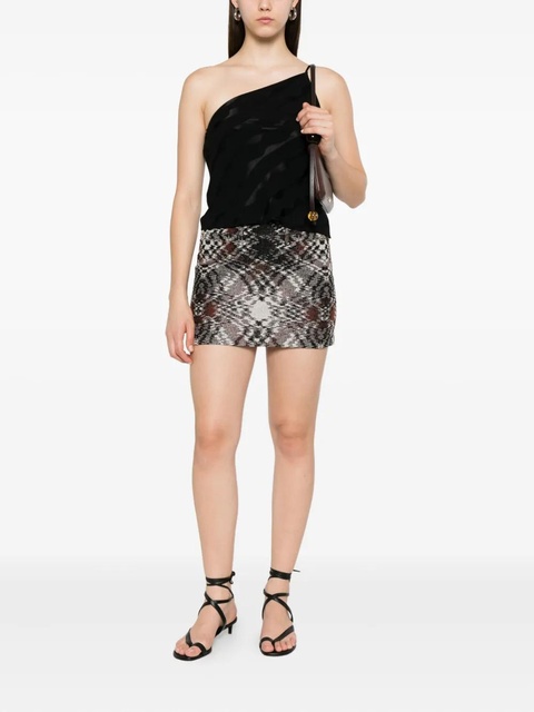 Missoni printed mini skirt - Brown - zdjęcie produktu nr 2