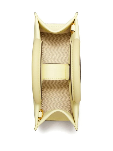 Tory Burch mini Ella tote bag - Yellow - zdjęcie produktu nr 2