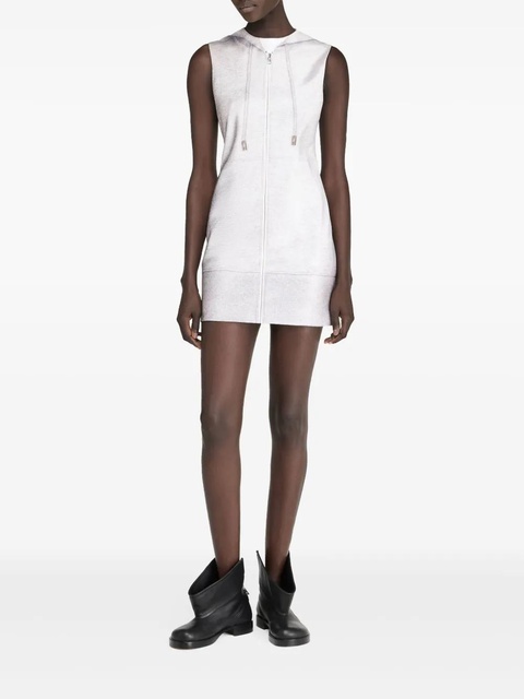 JW Anderson zipped hoodie mini dress - Grey - zdjęcie produktu nr 2