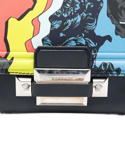 Versace graphic shoulder bag - Blue - zdjęcie produktu nr 2