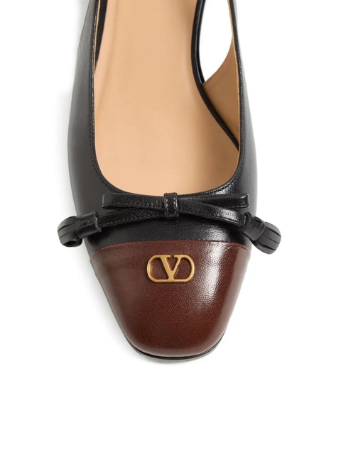 Valentino Garavani 25mm Valet du Roi slingback ballet flats - Black - zdjęcie produktu nr 2