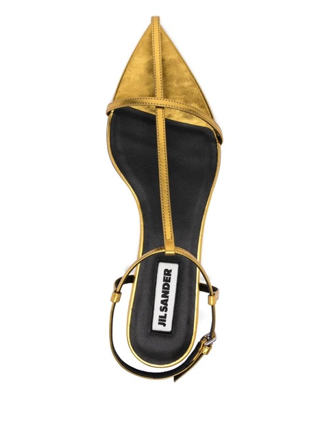 Jil Sander Cage sandals - Gold - zdjęcie produktu nr 1
