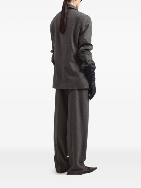 The Frankie Shop double-breasted flannel blazer - Grey - zdjęcie produktu nr 2