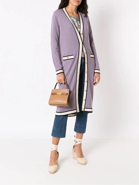 Tory Burch small Lee Radziwill Double shoulder bag - Brown - zdjęcie produktu nr 1